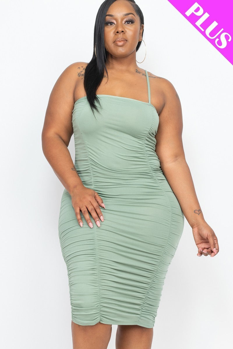 “Cosetta” Green Bay Mini Dress