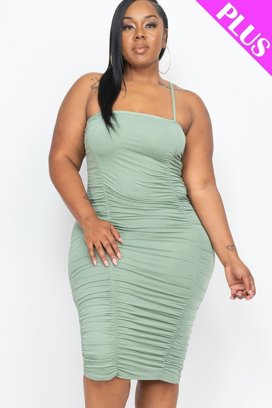 “Cosetta” Green Bay Mini Dress