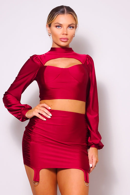 “Lauren” Mini Skirt Set