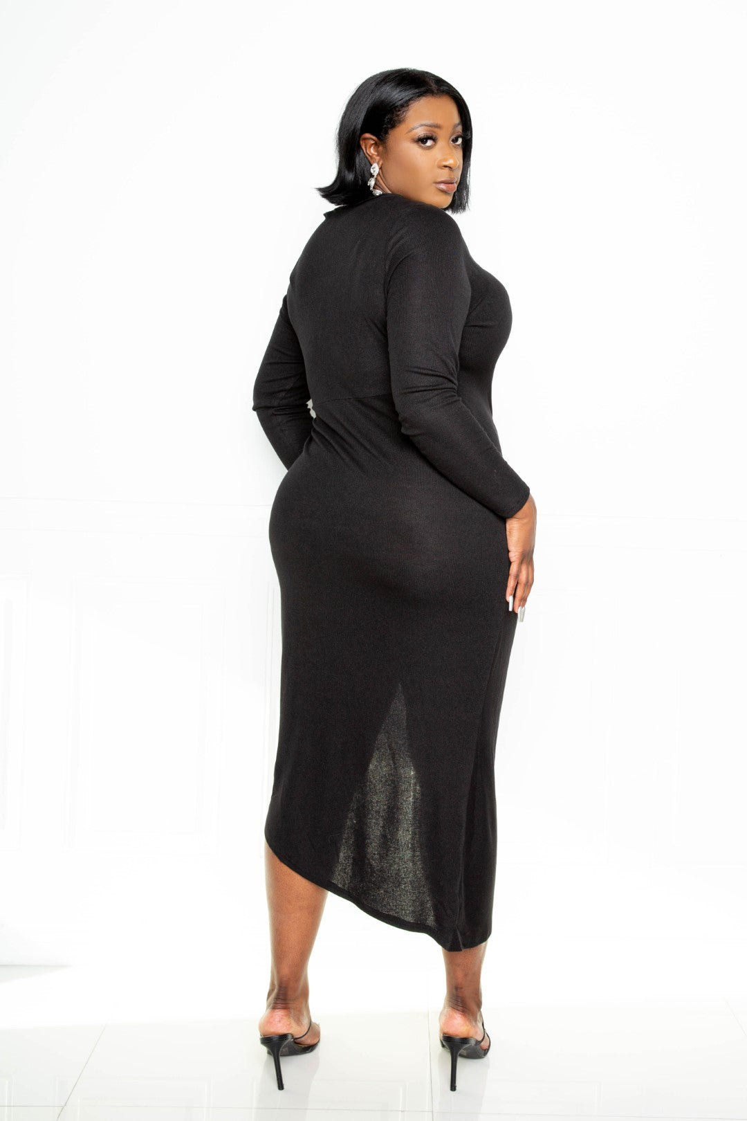 “It’s Giving Chic” Sweater Dress