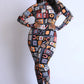 “Read Me” Neon Jumpsuit