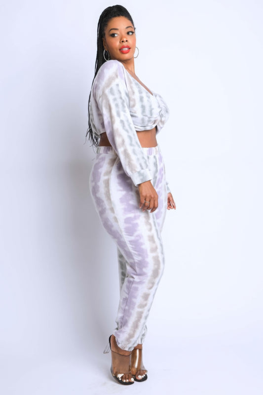 “On Clouds” Off Shoulder Set