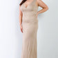 “Classy Hottie” Beige Maxi Dress
