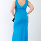 “Classy Hottie” Blue Maxi Dress