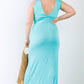 “Classy Hottie” Mint Maxi Dress