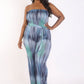 “Feel The Vibes” Blue Jumpsuit