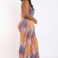 “Feel The Vibes” Orange Jumpsuit