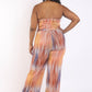 “Feel The Vibes” Orange Jumpsuit