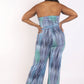 “Feel The Vibes” Blue Jumpsuit