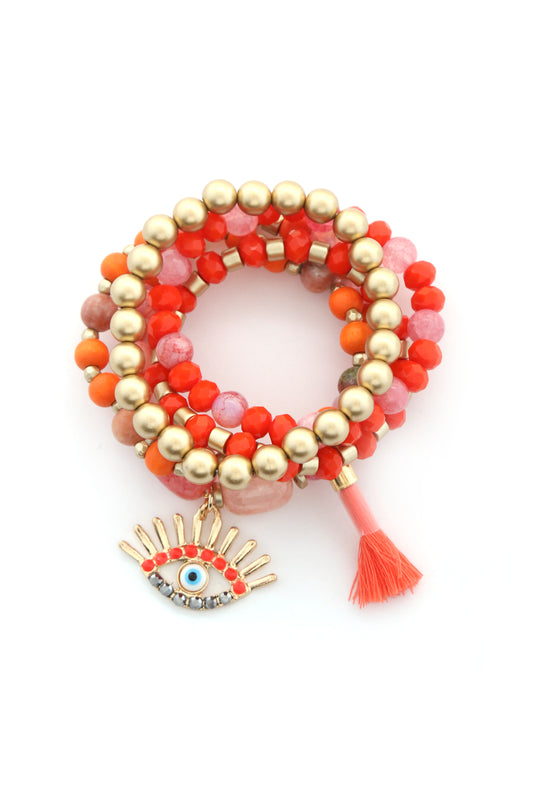 “Evil Eye” Bracelet Set