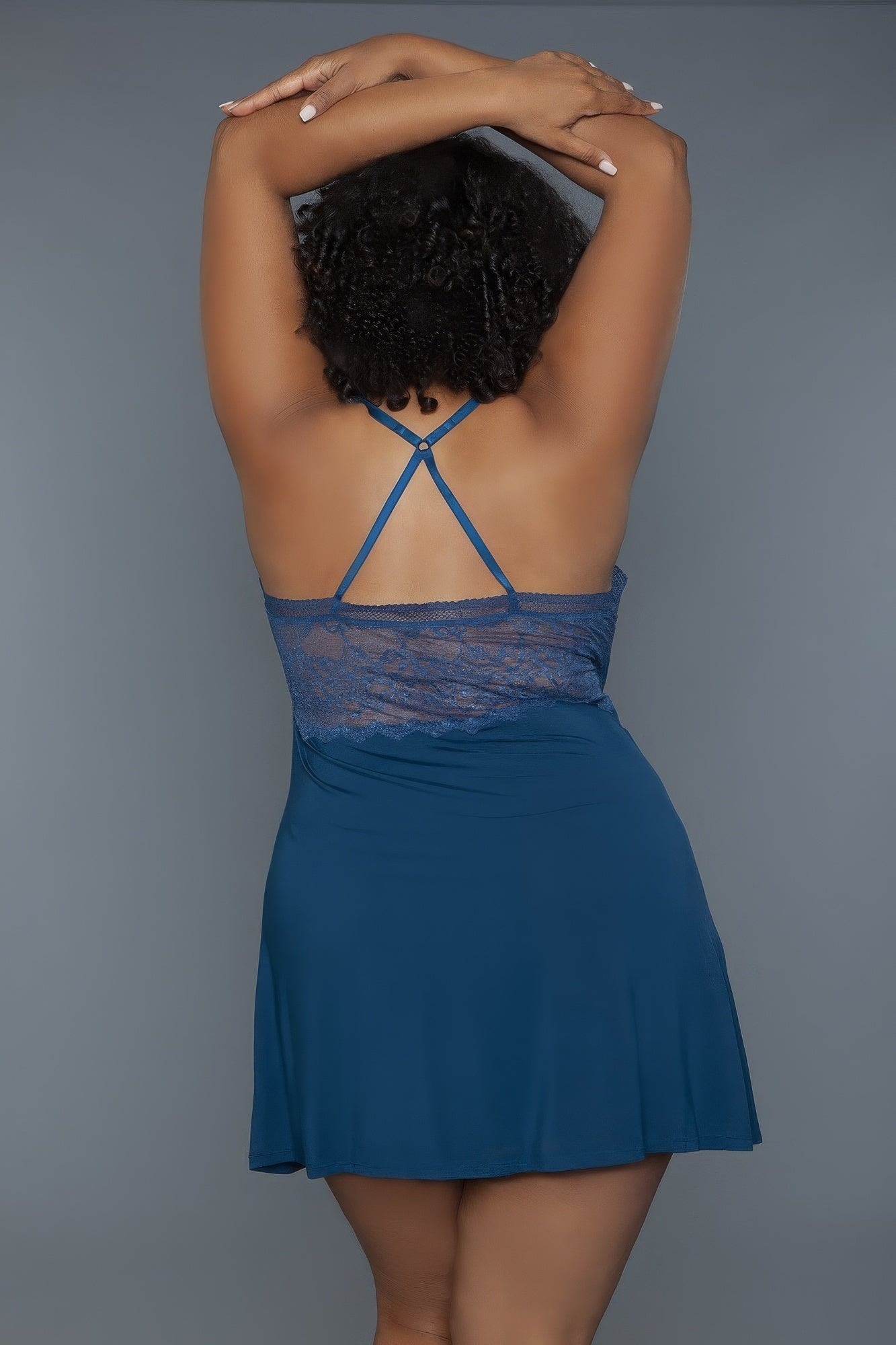 “Lay With Me” Deep Royal Babydoll