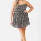 “Lilly” Black Mini Skirt Set