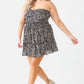 “Lilly” Black Mini Skirt Set