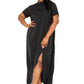 “Don’t Mock Me” Black Cape Dress