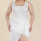 “Angel” White Midi Dress