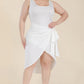 “Angel” White Midi Dress