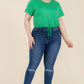 “Joy” Kelly Green Crop Top