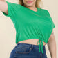 “Joy” Kelly Green Crop Top