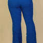 “Bullet Proof” Royal Bubble Flare Pants