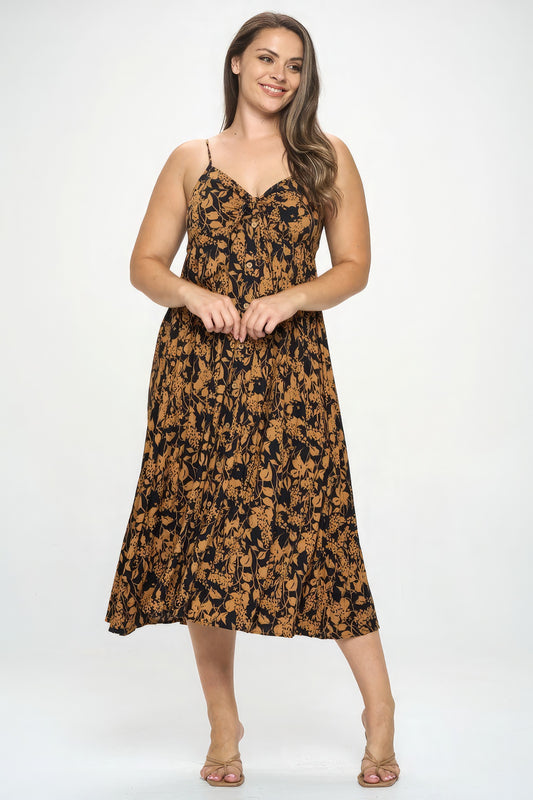 “Tribal Penelope” Maxi Dress