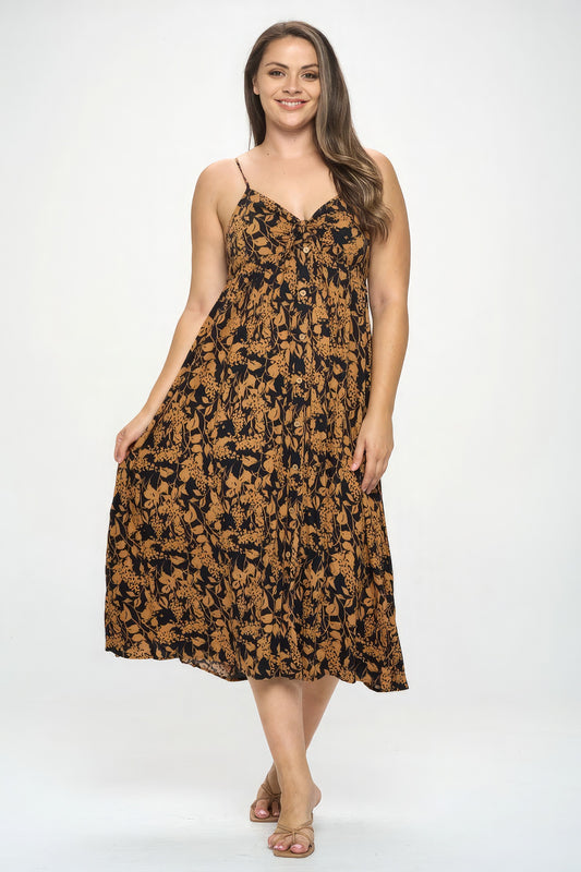 “Tribal Penelope” Maxi Dress