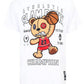 “Slam Dunk” White T-shirts