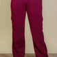 “Cozy Sunday” Burgundy Sweatpants