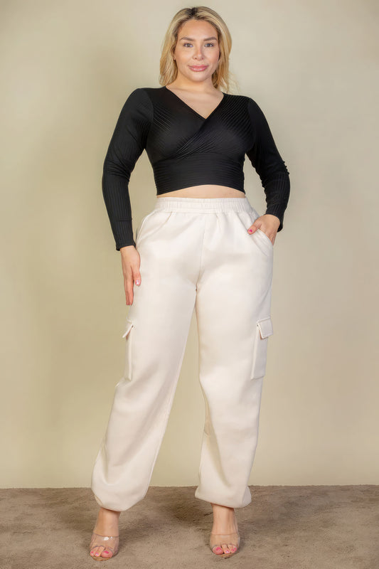 “Cozy Sunday” Stone Sweatpants