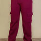 “Cozy Sunday” Burgundy Sweatpants