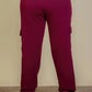 “Cozy Sunday” Burgundy Sweatpants