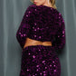 “Most Wanted” Magenta Skirt Set