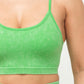 “Magic Potion” Vibrant Lime Shorts Set