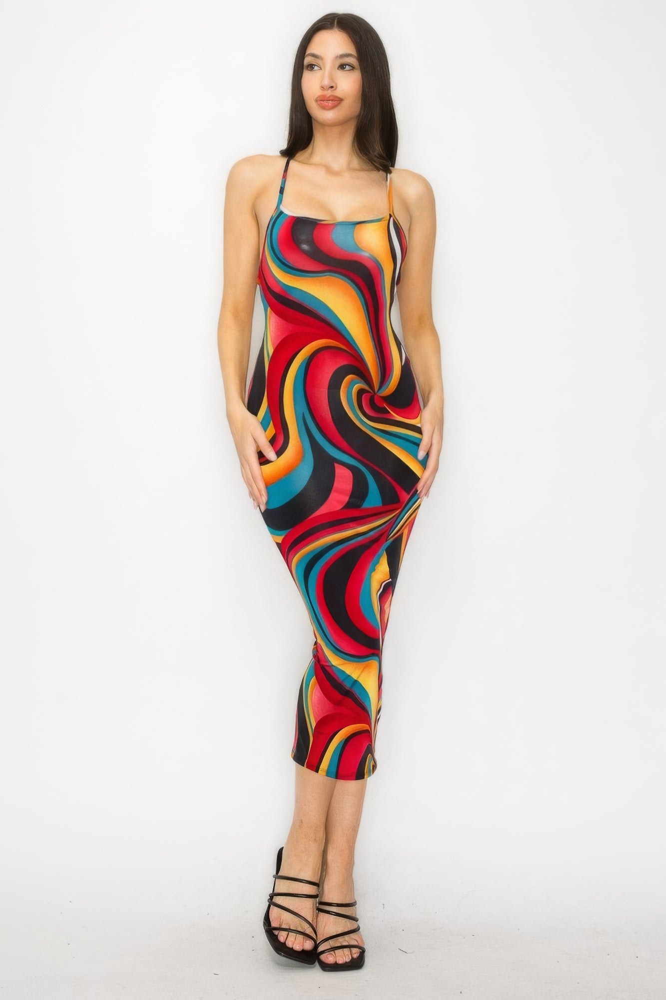 “Celestial Muse” Midi Dress