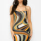 “Marble Goddess” Midi Dress