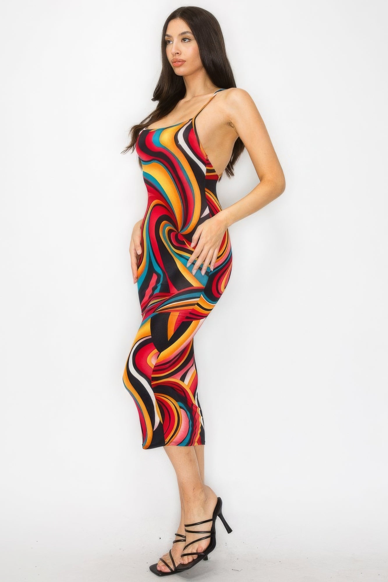 “Celestial Muse” Midi Dress
