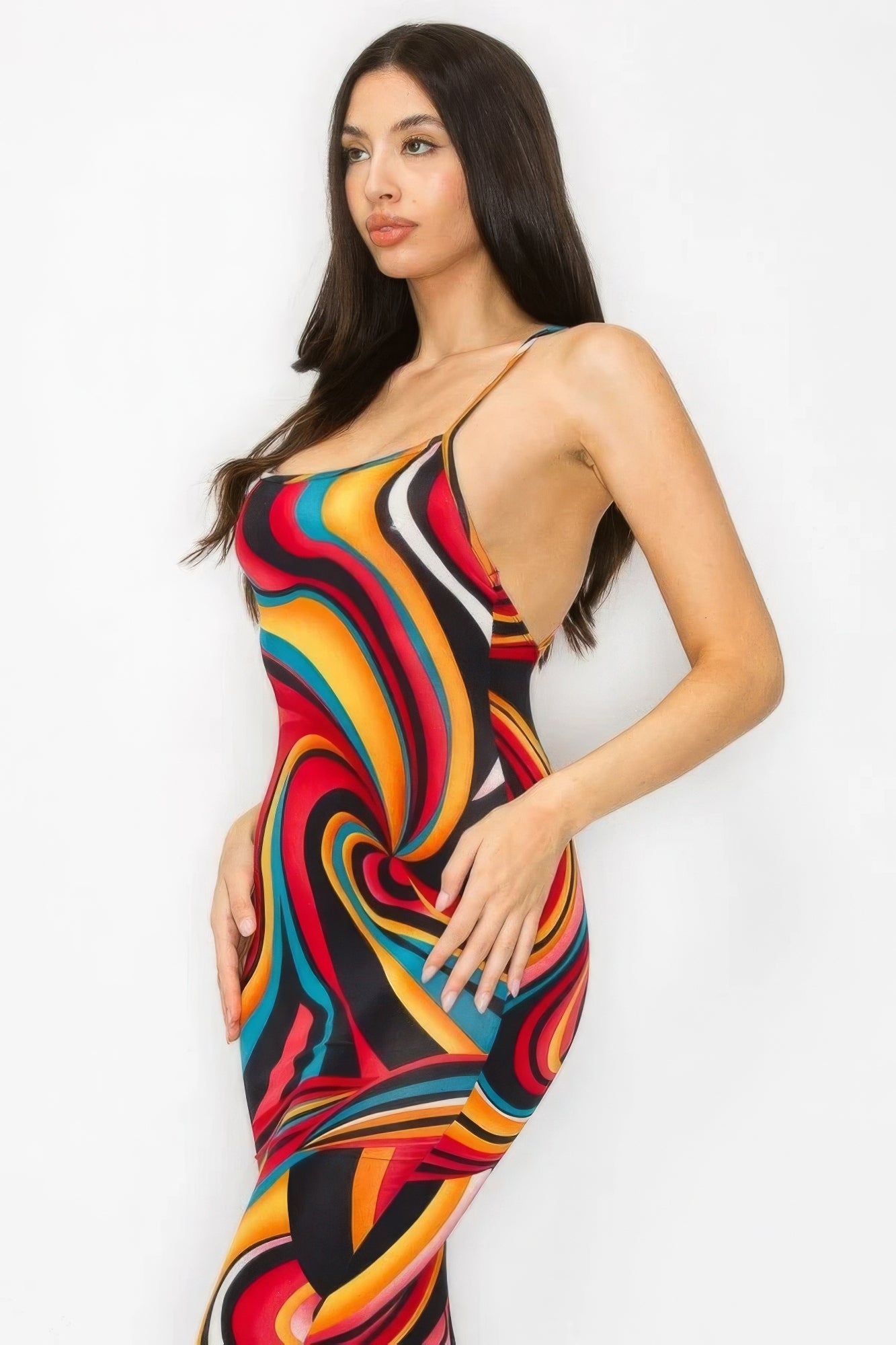 “Celestial Muse” Midi Dress