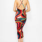 “Celestial Muse” Midi Dress