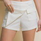 “Bratty Behavior” White Vertigo Skorts