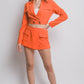“Bratty Behavior” Orange Vertigo Skorts