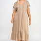 “Topaz” Boho Maxi Dress