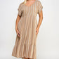“Topaz” Boho Maxi Dress