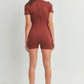 “Catch Me” Cayenne Jumpsuit