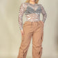 “DND” Sugar Brown Parachute Pants