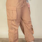 “DND” Sugar Brown Parachute Pants