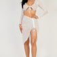 “Eyes Drawn” Ruched Skirt