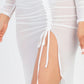 “Eyes Drawn” Ruched Skirt