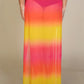 “Show That Skin” Yellow Multi Maxi Skirt
