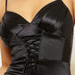 “Un-Hand Me” Black Maxi Dress
