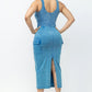 “Suzanne” Cargo Midi Dress