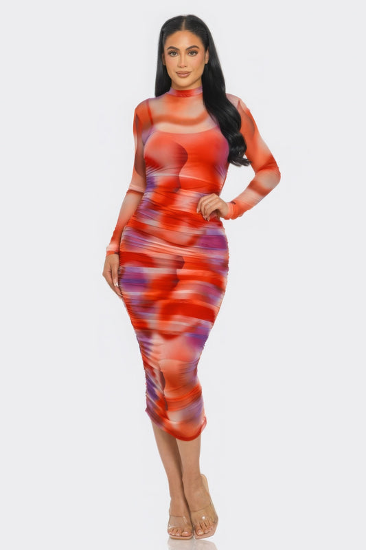 “Main Attraction” Midi Dress